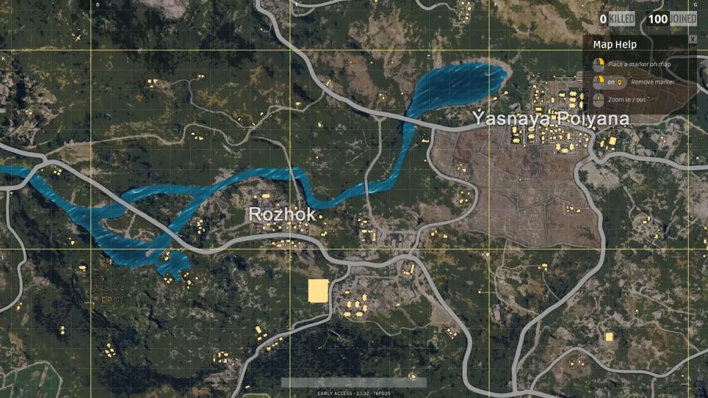 PlayerUnknown's Battleground - Mapa player-unknowns-battlegrounds-imagem-4-mapa
